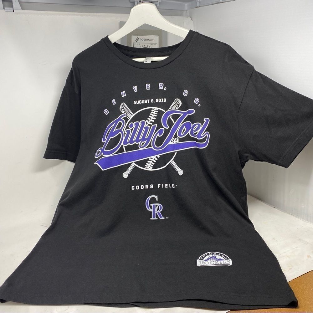 BILLY JOEL LIVE @ ROCKIES COORS FIELD OFFICIAL  Mens Size Large - Picture 6 of 12